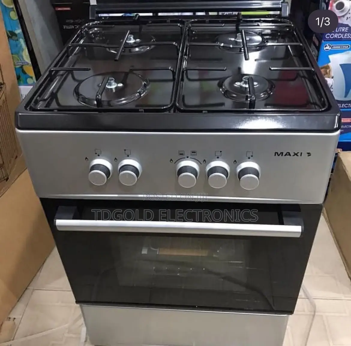 MAXI All-Gas Standing Cooker With Oven Grill