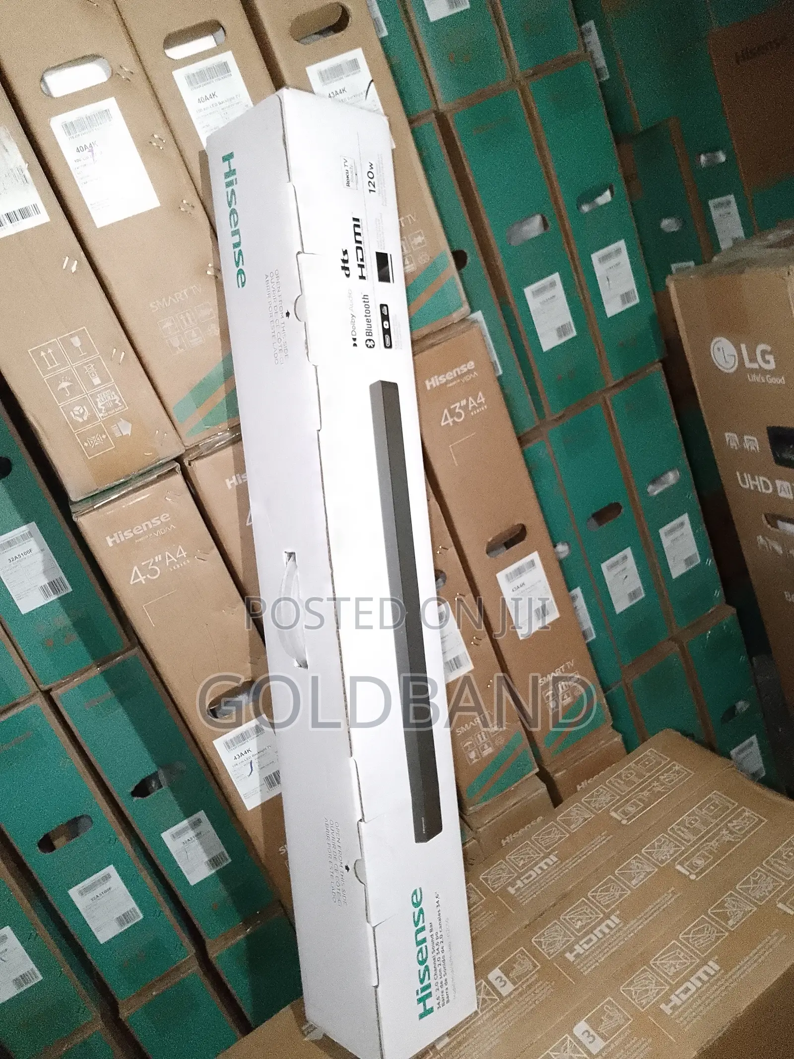 Hisense 120W 2.0ch Audio Wireless Sound Bar