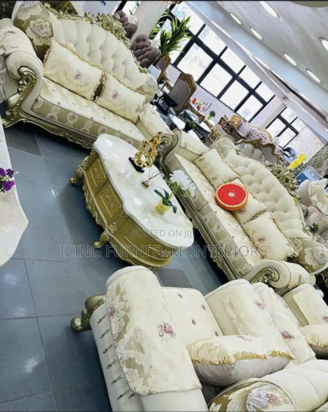 Durable Quality Set of Royal Sofa Chair