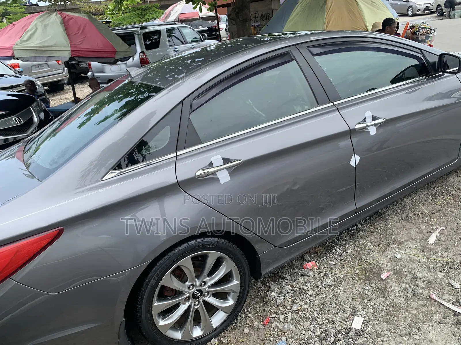 Hyundai Sonata Limited 2.0T Sedan (2.0L 4cyl 6A) 2012 Gray