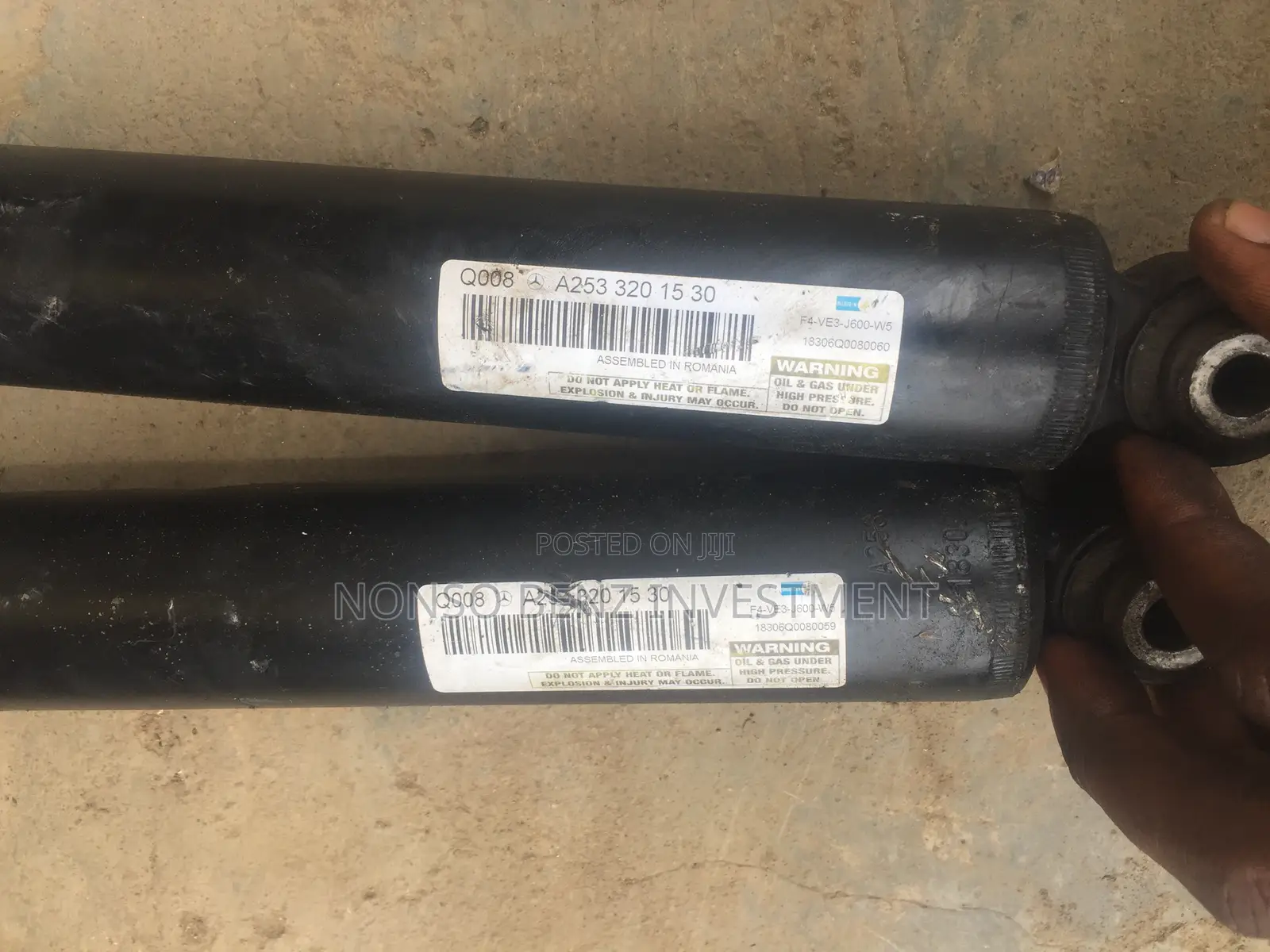 Back Shock Absorbers Glc