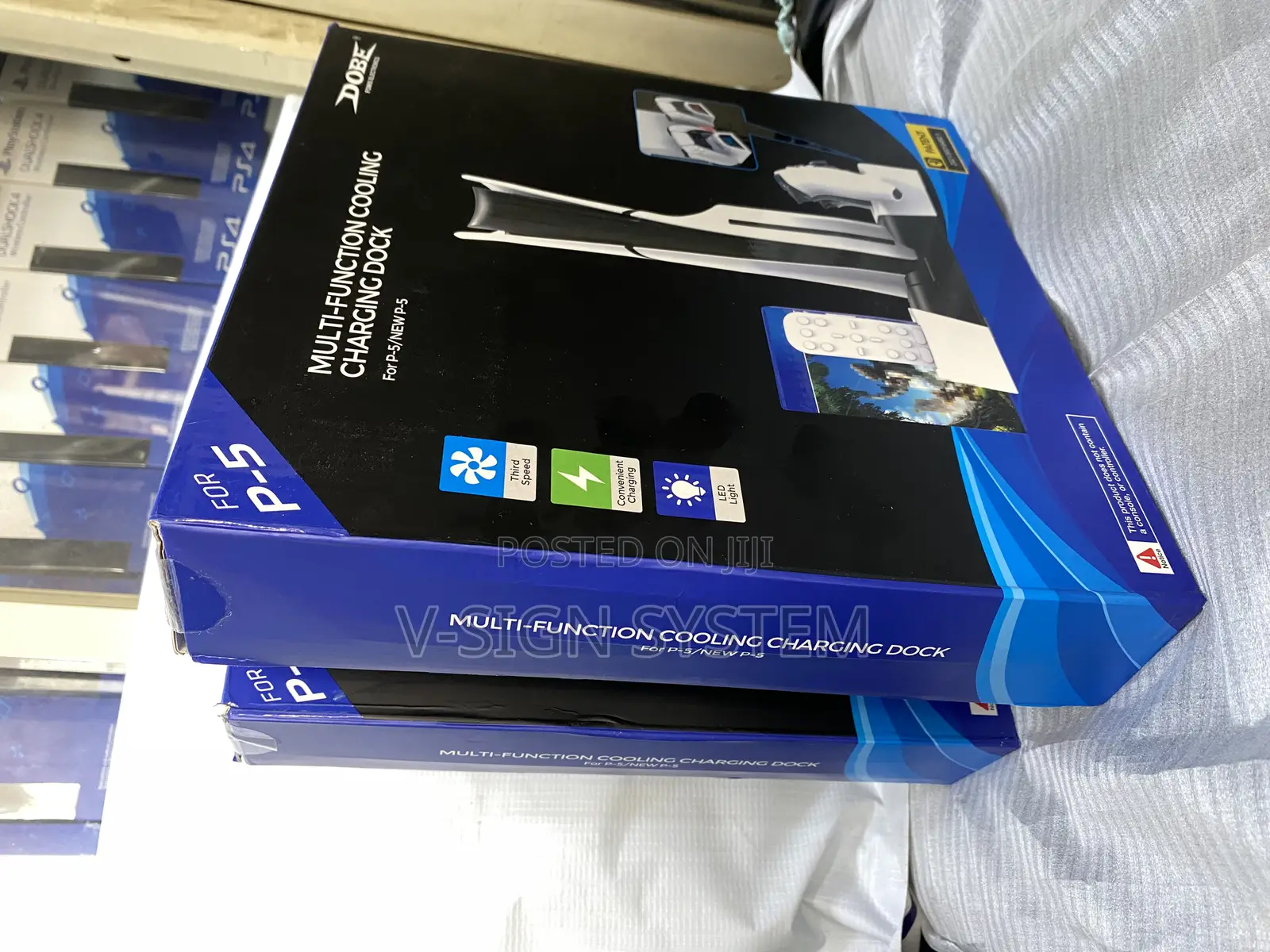 Ps 5 Cooling Stand and Charging Dock