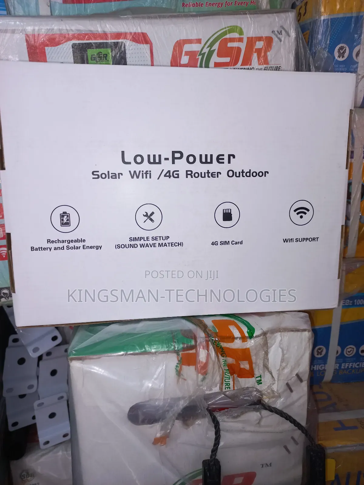 Solar Wifi / 4G Router Outdoor