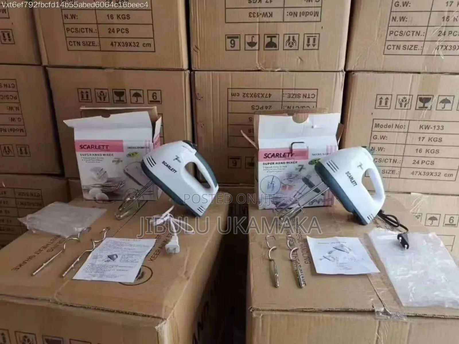 7 Speed Electric Hand Mixer Whisk Egg Beater Caker Baking
