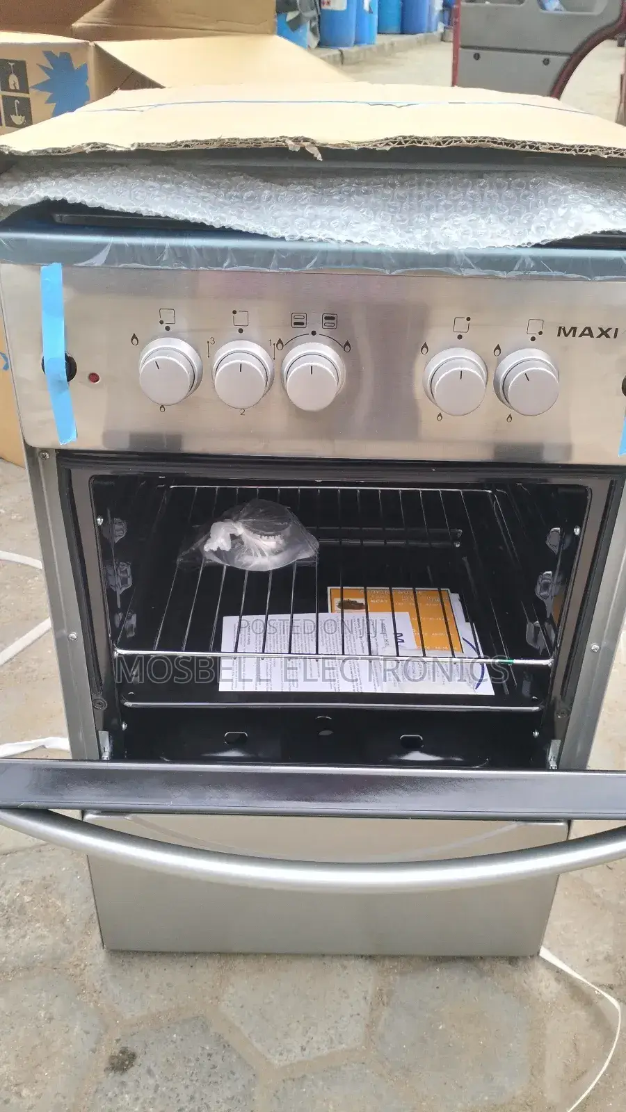50 by 50 Maxi Standing Gascooker 3gas 1 Electric