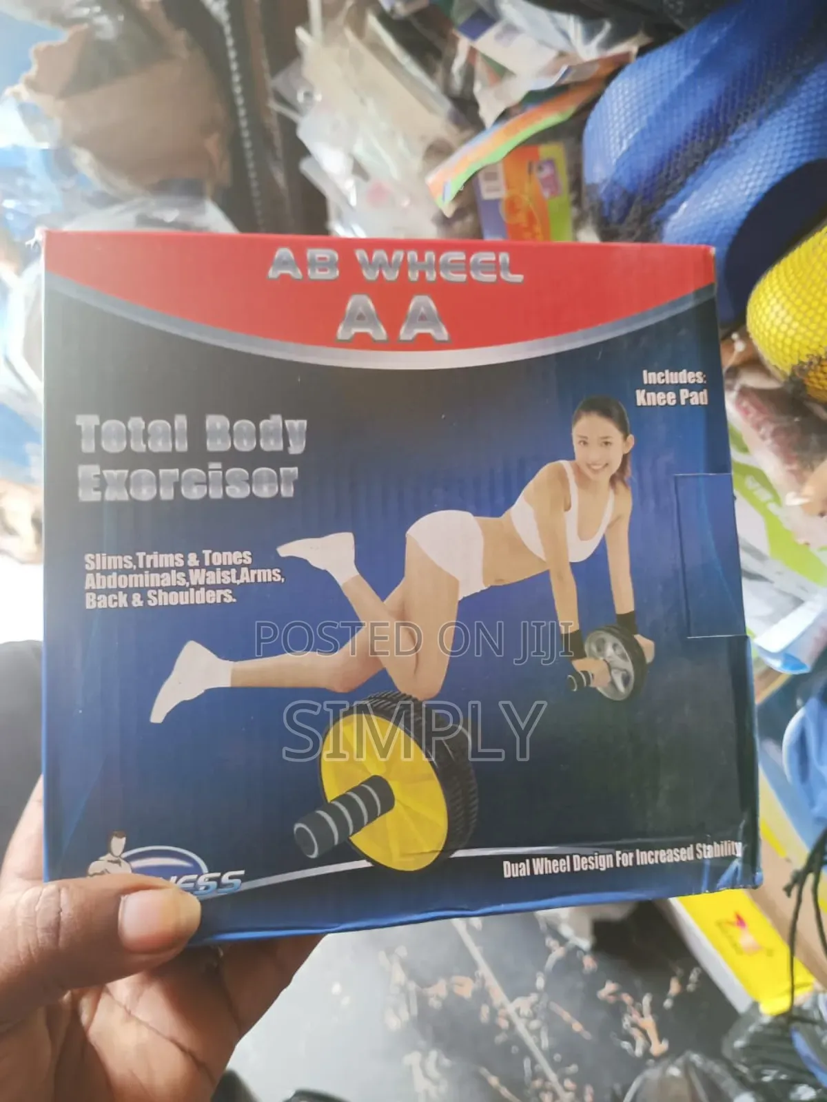 Total Body Exercise. AB WHEEL