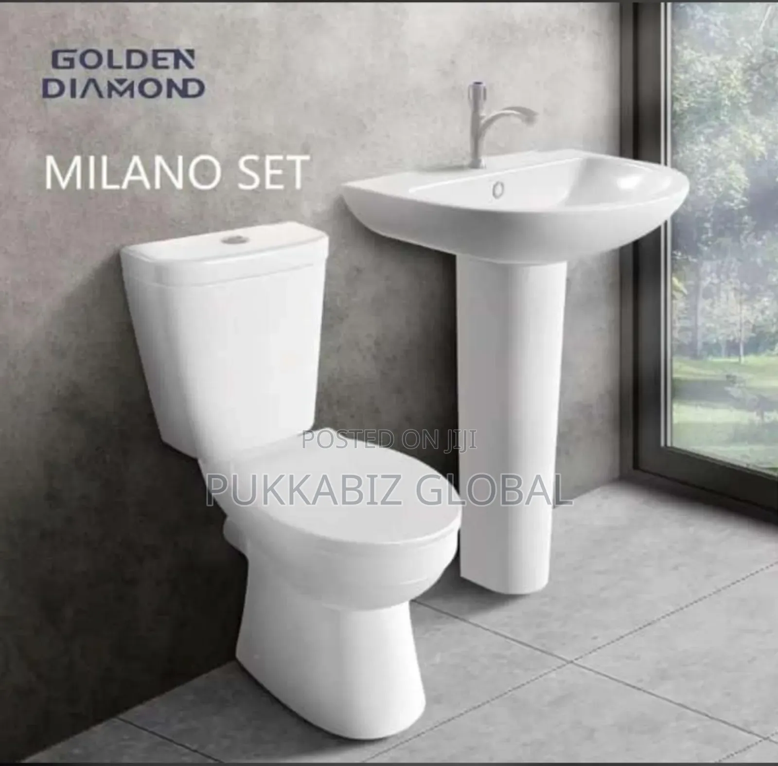 Golden Diamond (Milano Set Water Closet)