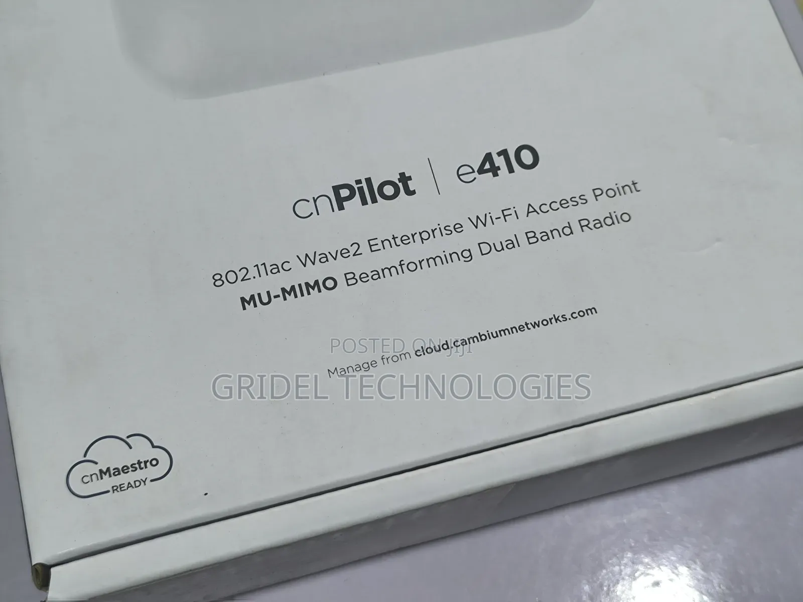 Cambium Cnpilot E410 RW AP W/ Poe Adapter