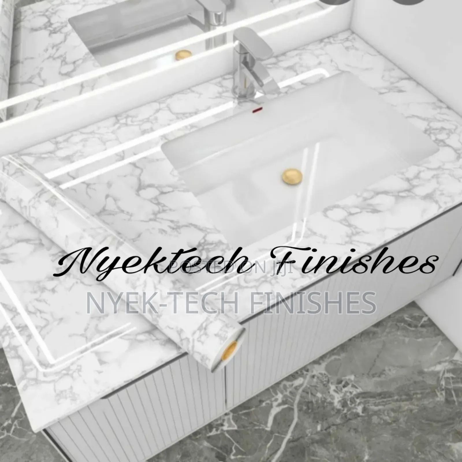 Waterproof PVC Self Adhesive Marble Wallpaper