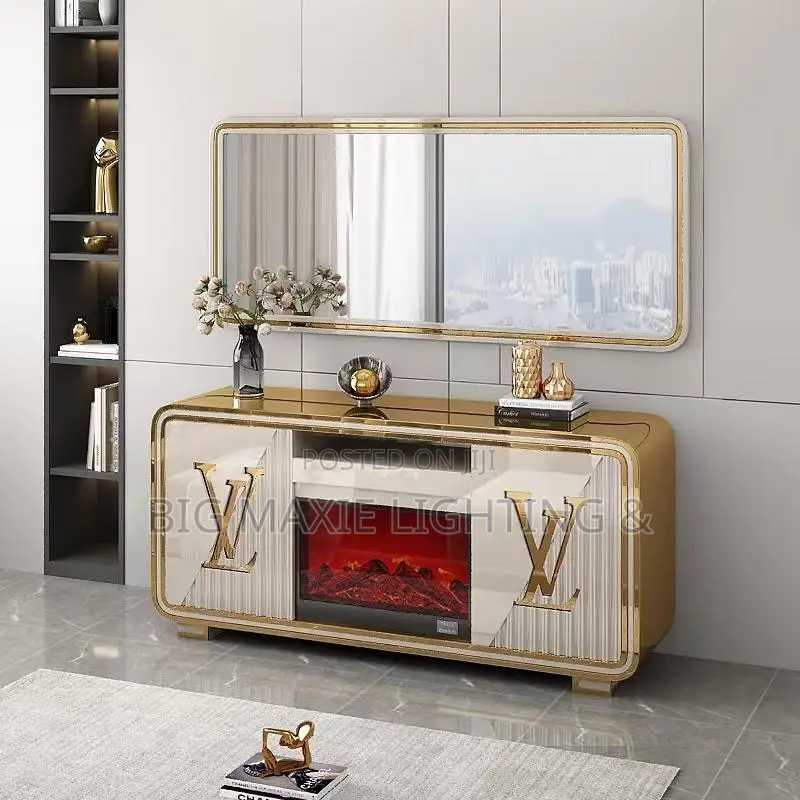 Fireplace Living Room Porch Cabinet Decoration