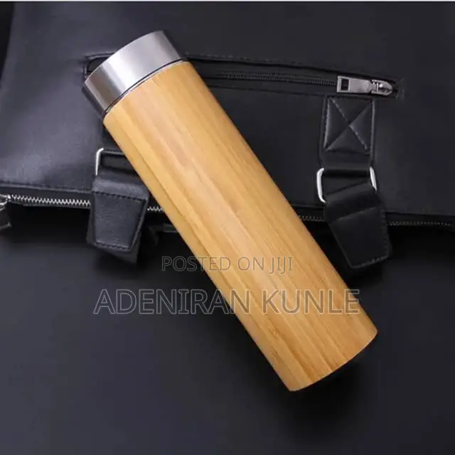 Wooden Temperature Flask