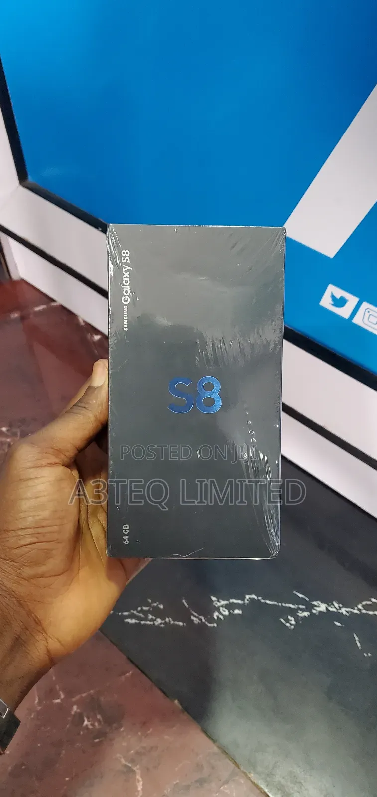 New Samsung Galaxy S8 64 GB Black