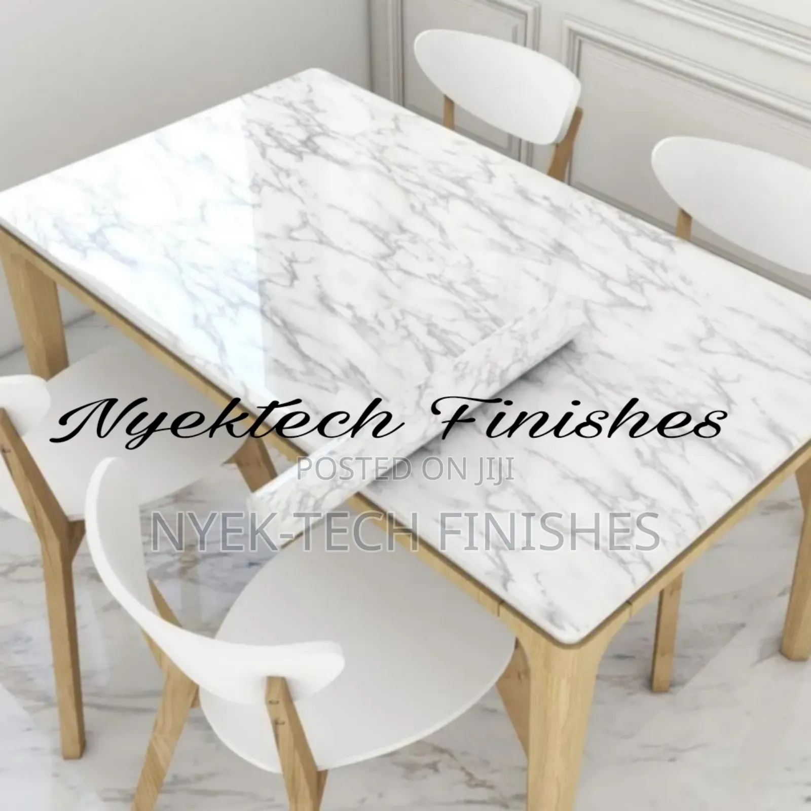 Glossy Marble Wallpaper Stickers for Home Decors.