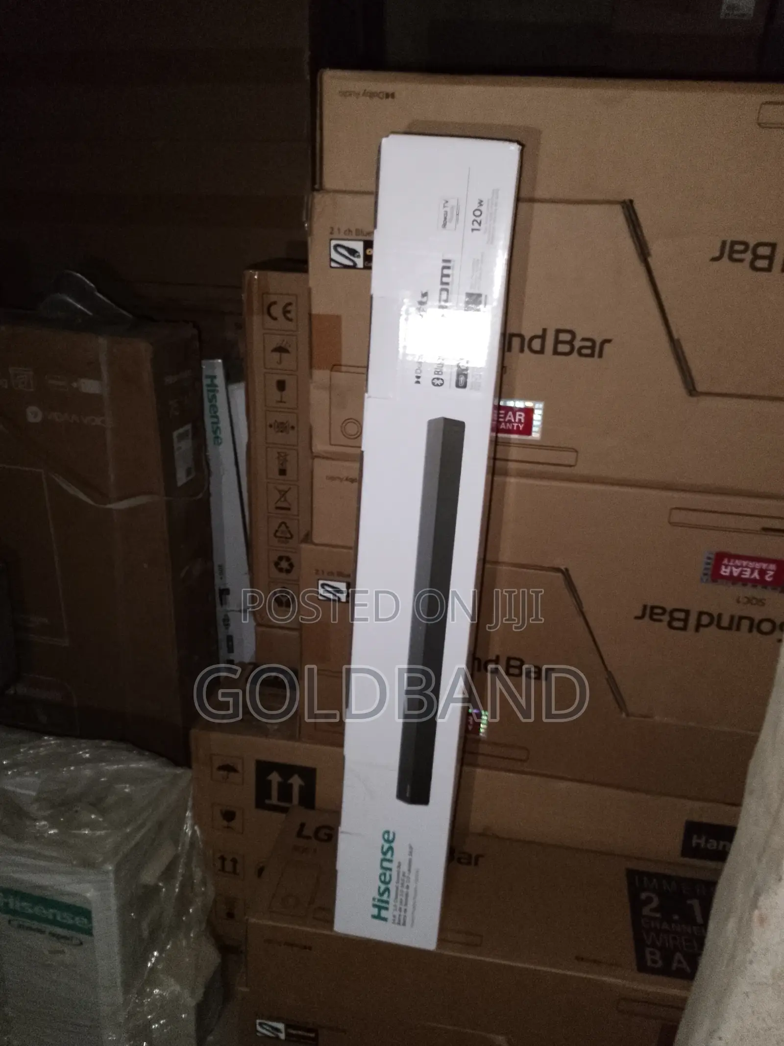 Pure Quality 2.0ch Hisense 120W Audio Sound System