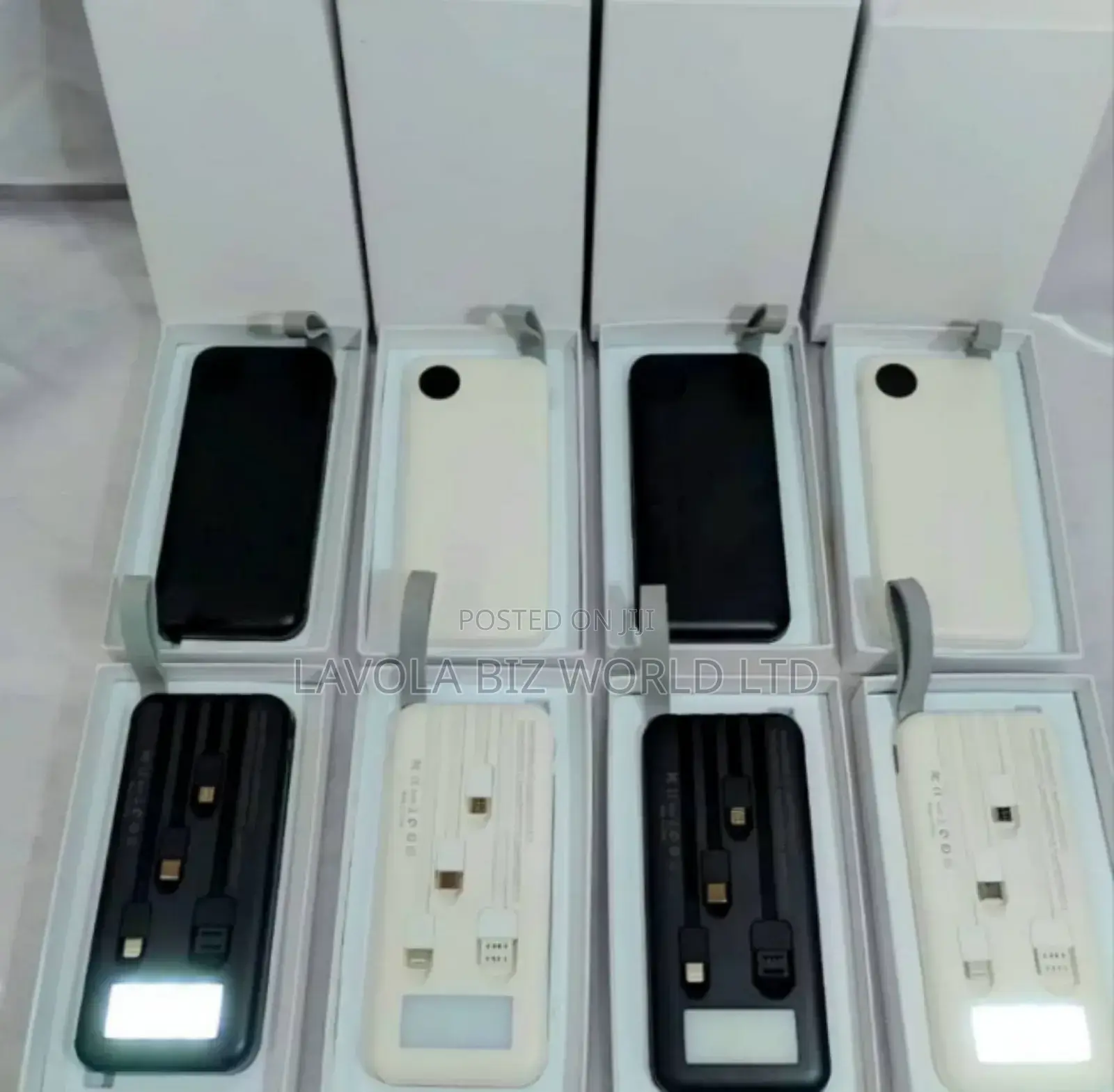 Power Bank With Inbuilt Charging Port+ Gift Bag
