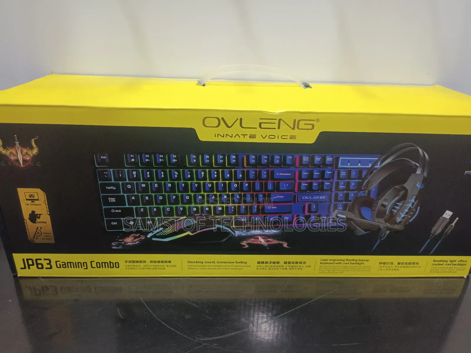 Jp 63 Gaming Combo Keyboards With Gadgets