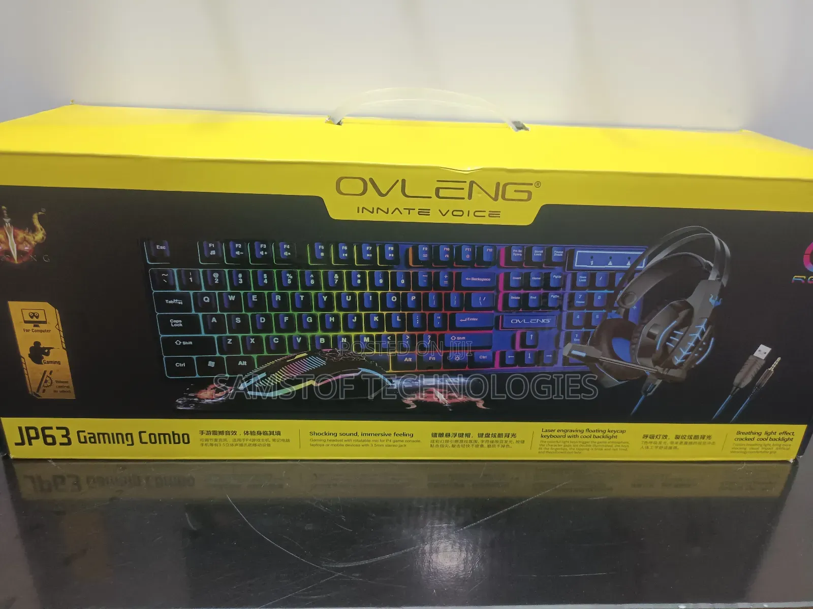 Jp 63 Gaming Combo Keyboards With Gadgets