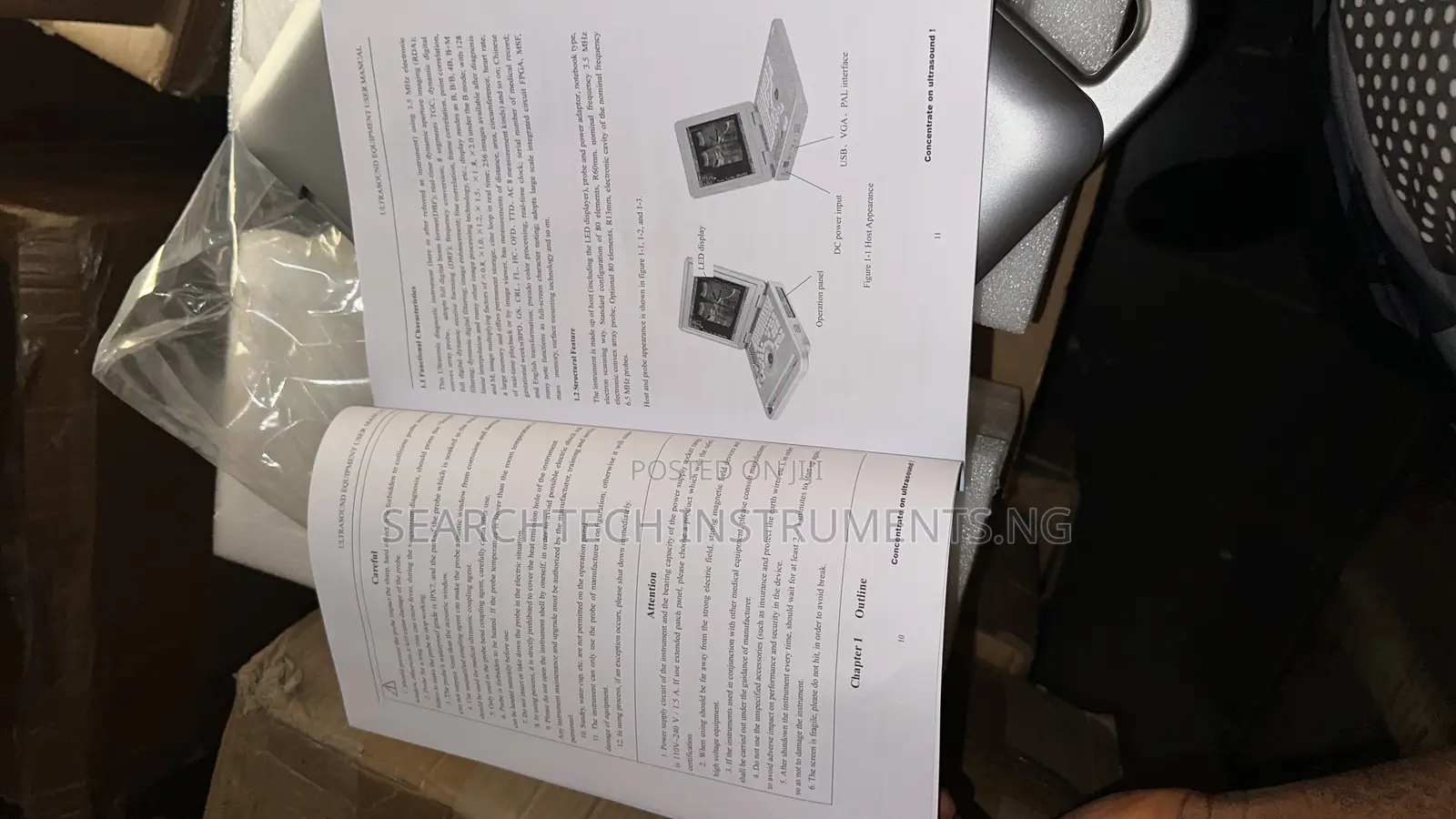 Ultrasound Scanner (Laptop) Black and White