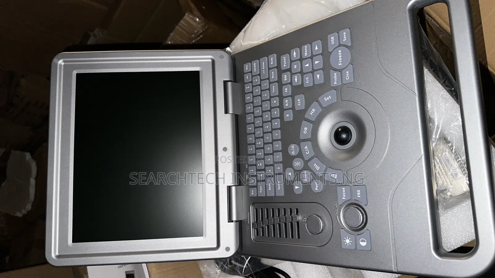 Ultrasound Scanner (Laptop) Black and White