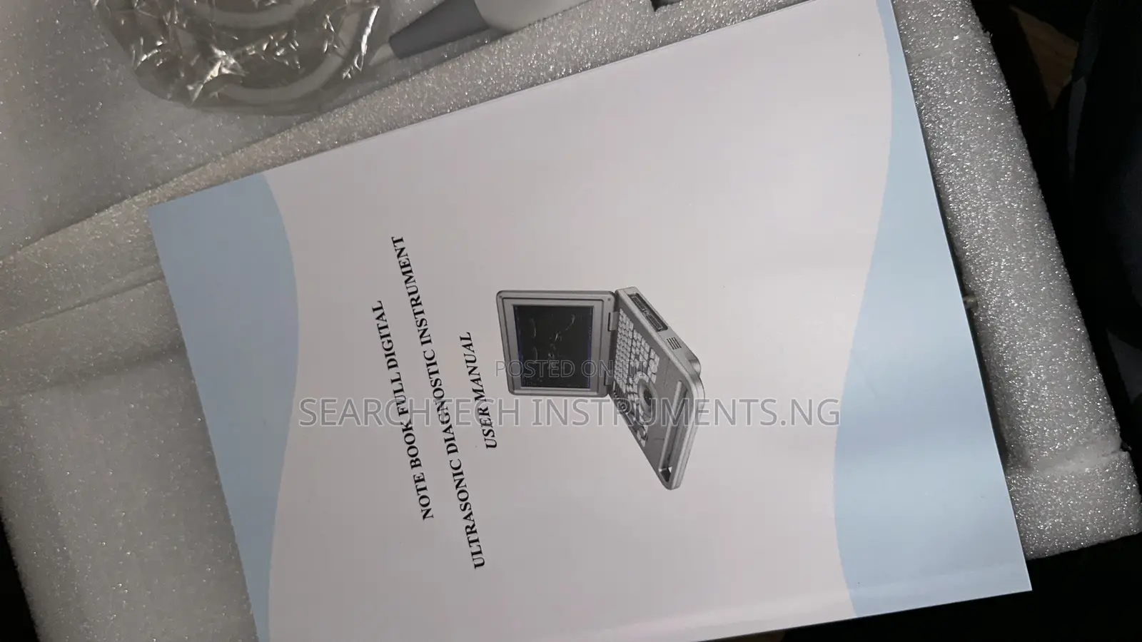 Ultrasound Scanner (Laptop) Black and White