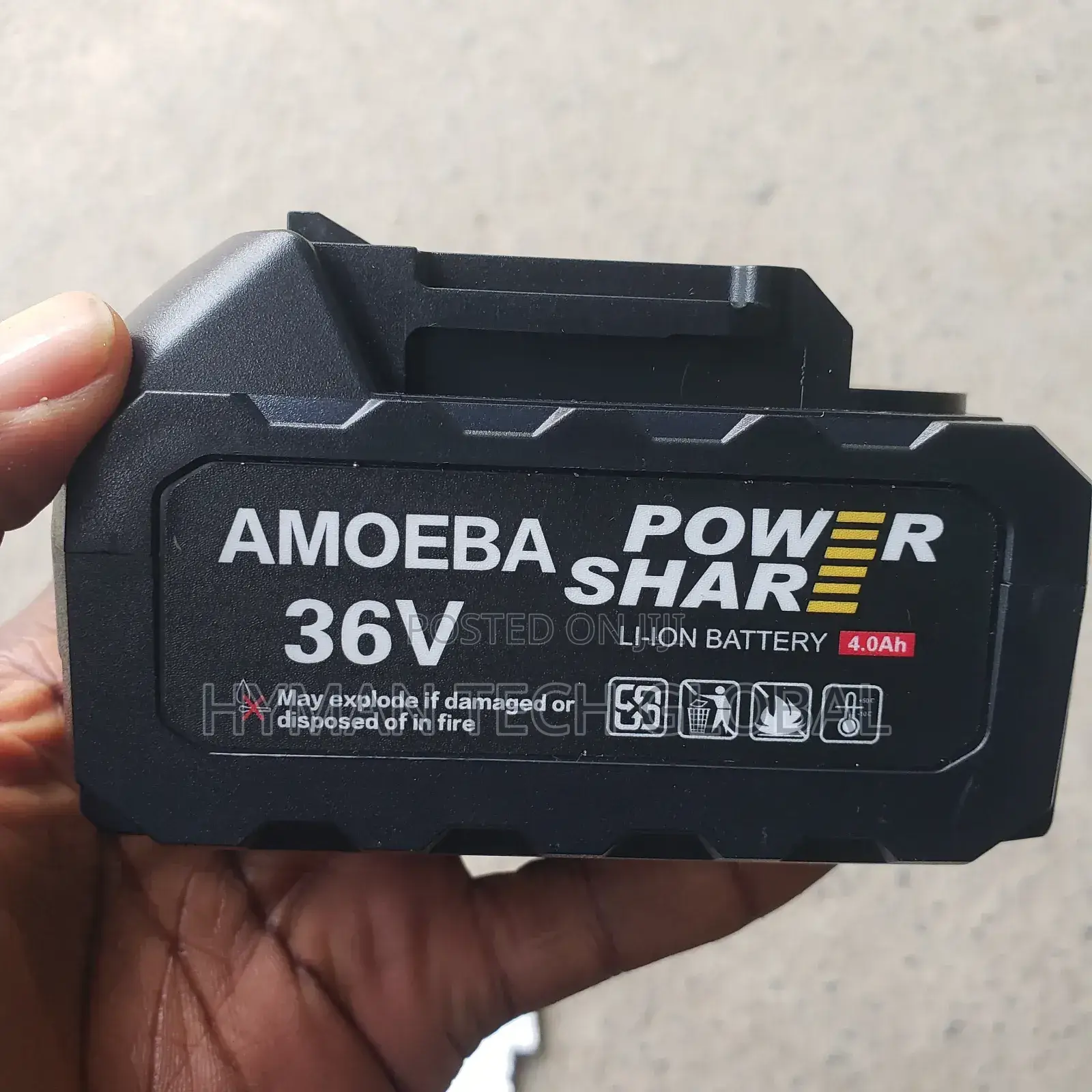 36v Battery for Cordless Angle Grinder 4ah