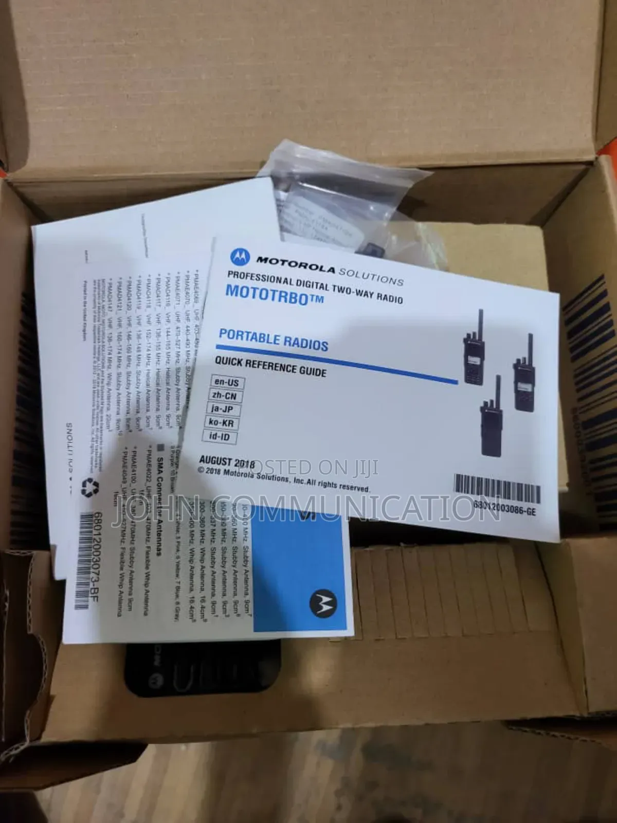 Motorola Dp4801e VHF Radio Digital Walkie-Talkie