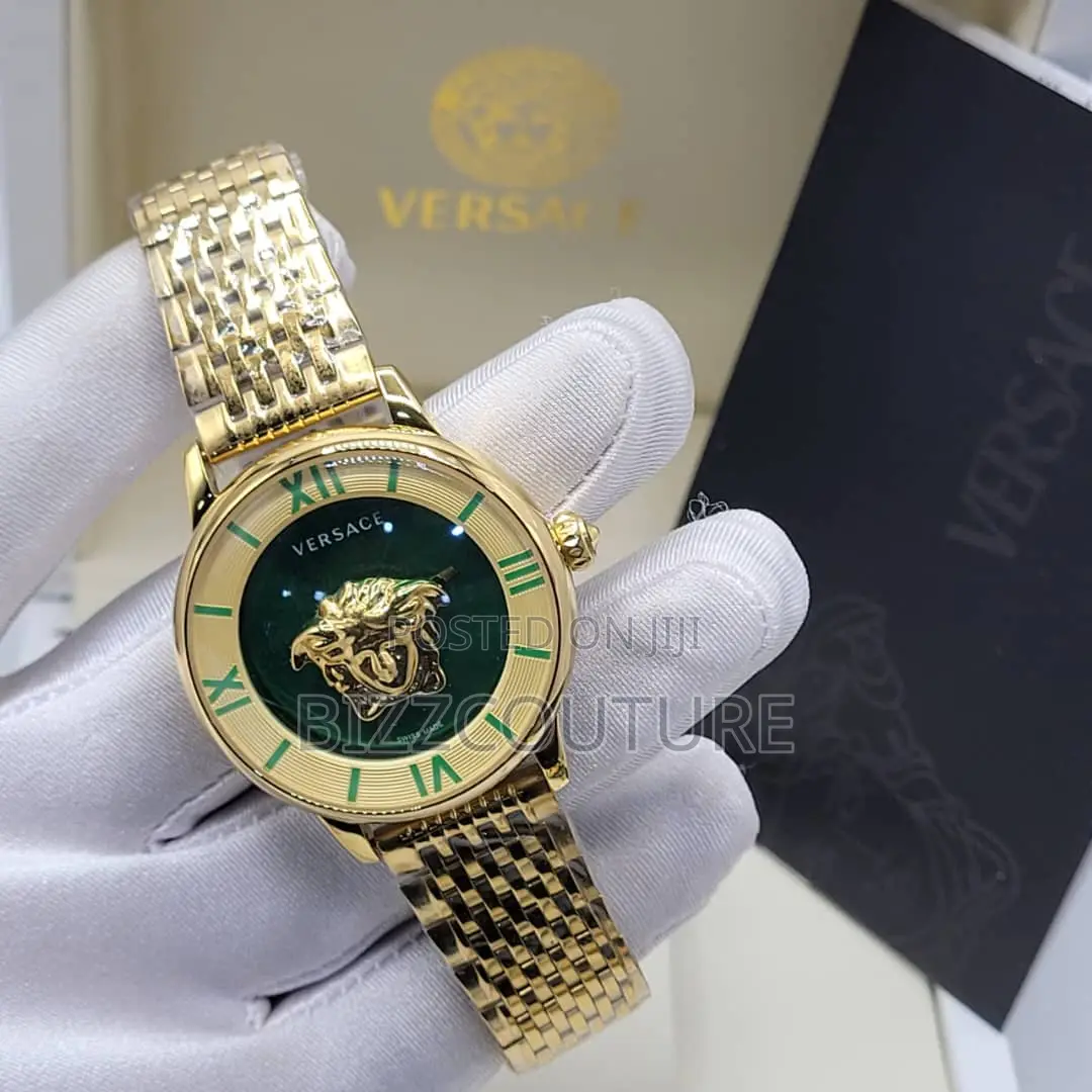 Original Versace Silver and Gold Selection Chain Watch