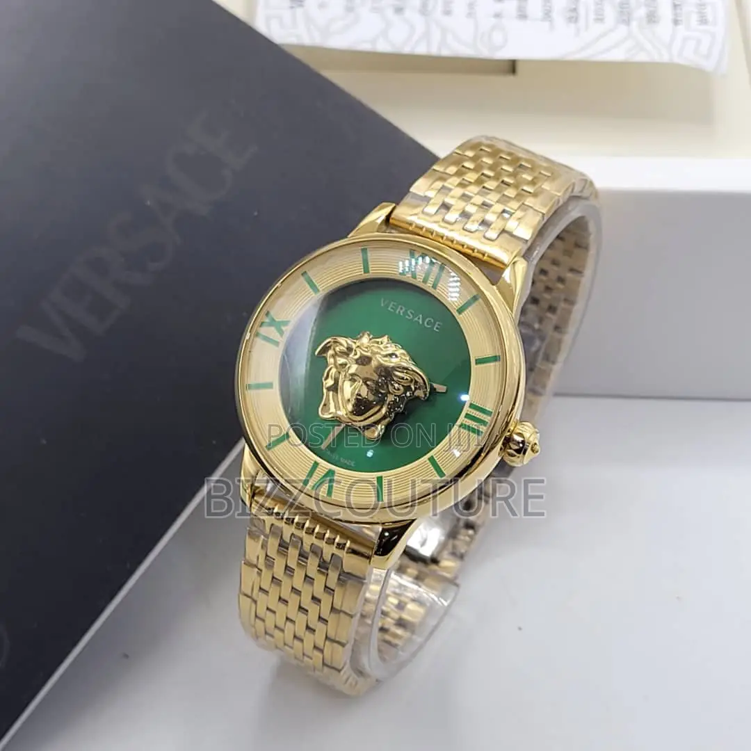 Original Versace Silver and Gold Selection Chain Watch