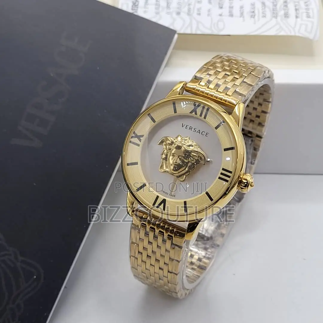 Original Versace Silver and Gold Selection Chain Watch