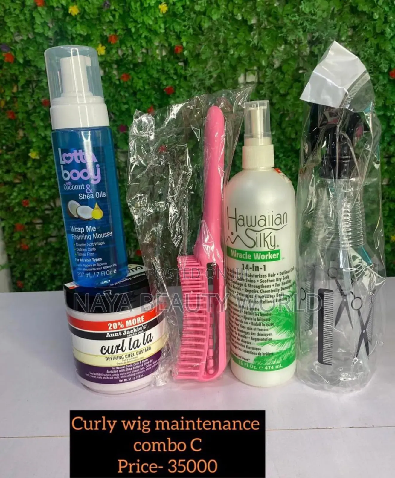 Curly Wigs Maintenance Products 