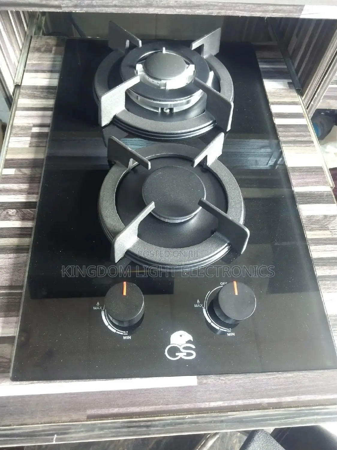 GS Inbuilt 2 Gas Cooker With Inbuilt Low Gas Consumption CH