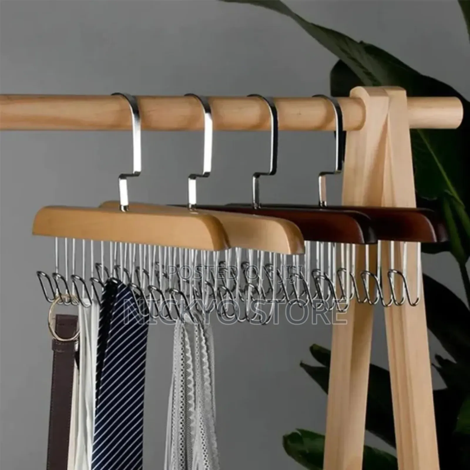 1pc Hanger With Hooks for Underwear Vest Tie