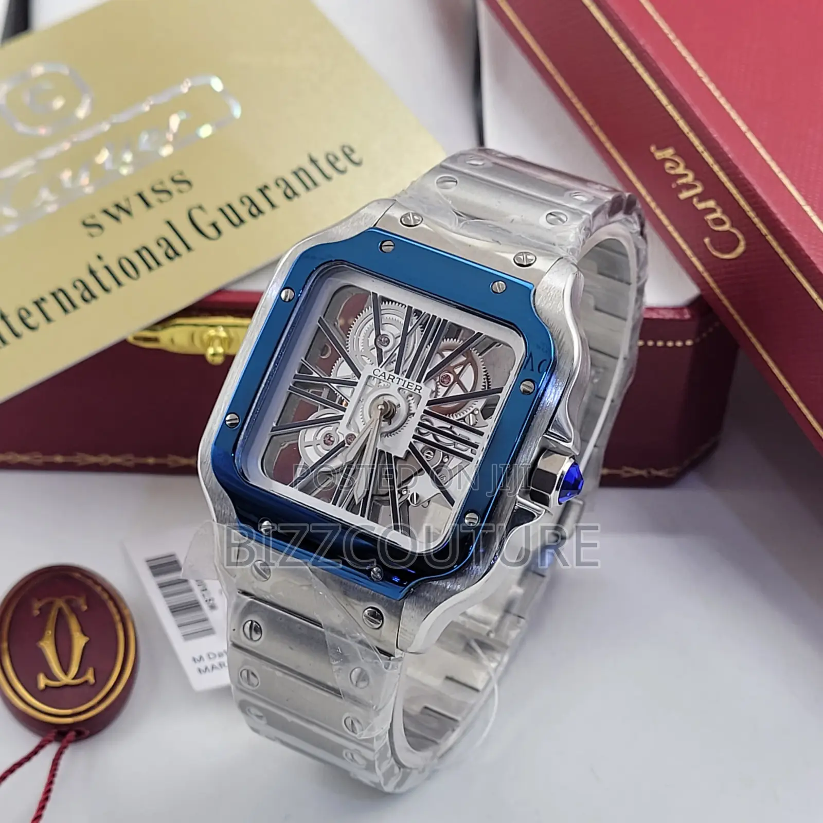 Original Cartier Mechanical Silver Chain Watch Is Available