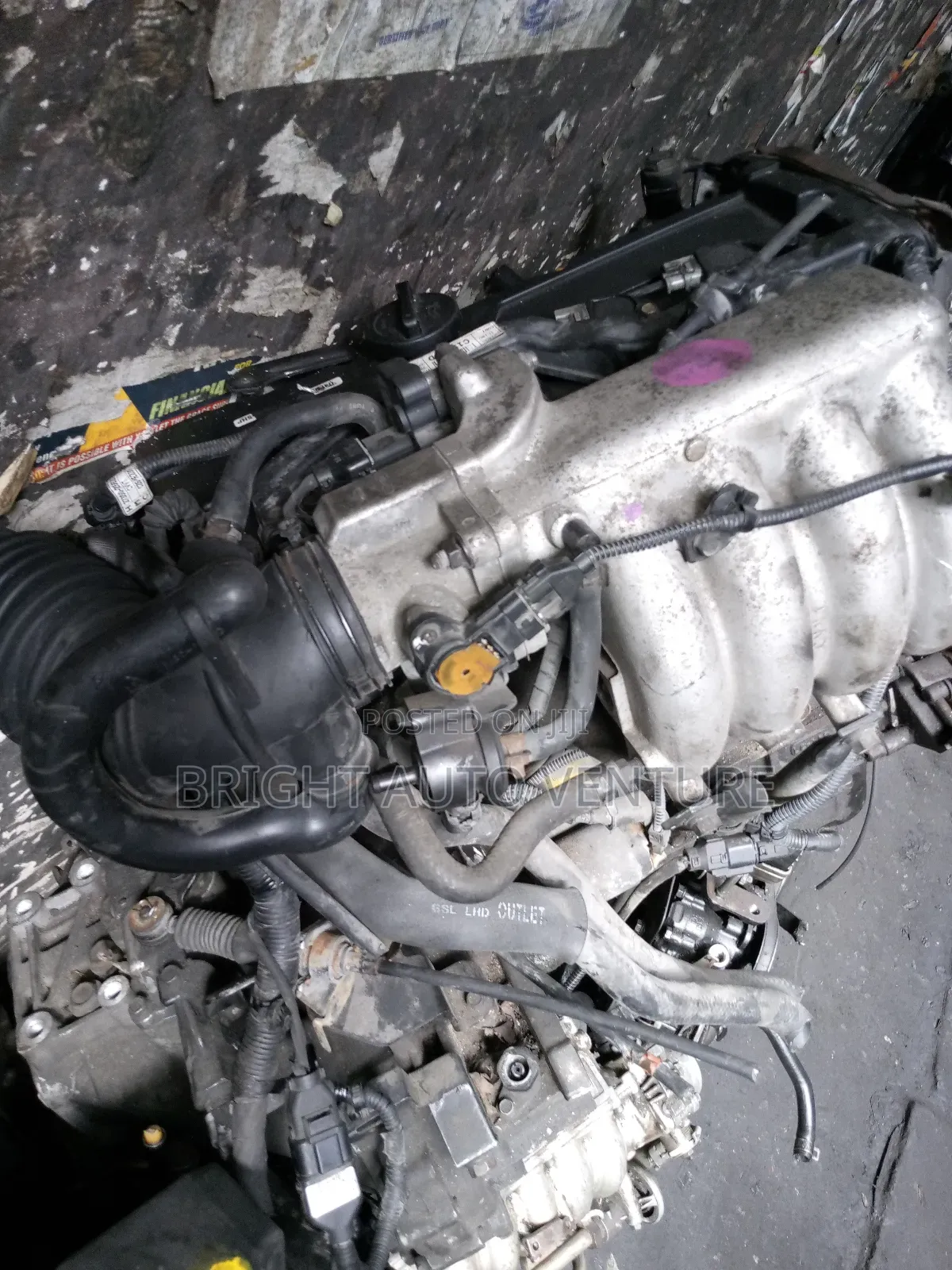 Complete Engine for Hyundai Accent Kia Rio 2006 Model
