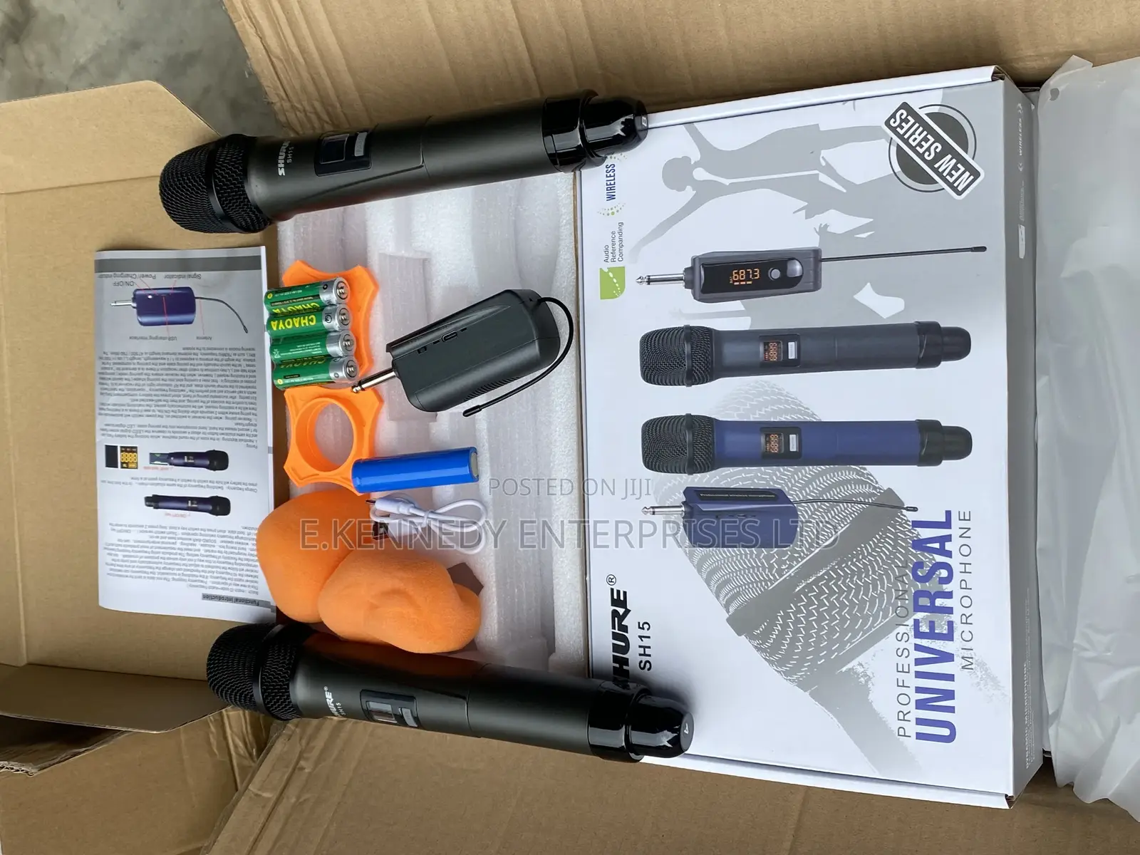 Universe Double Handle Wireless Microphone