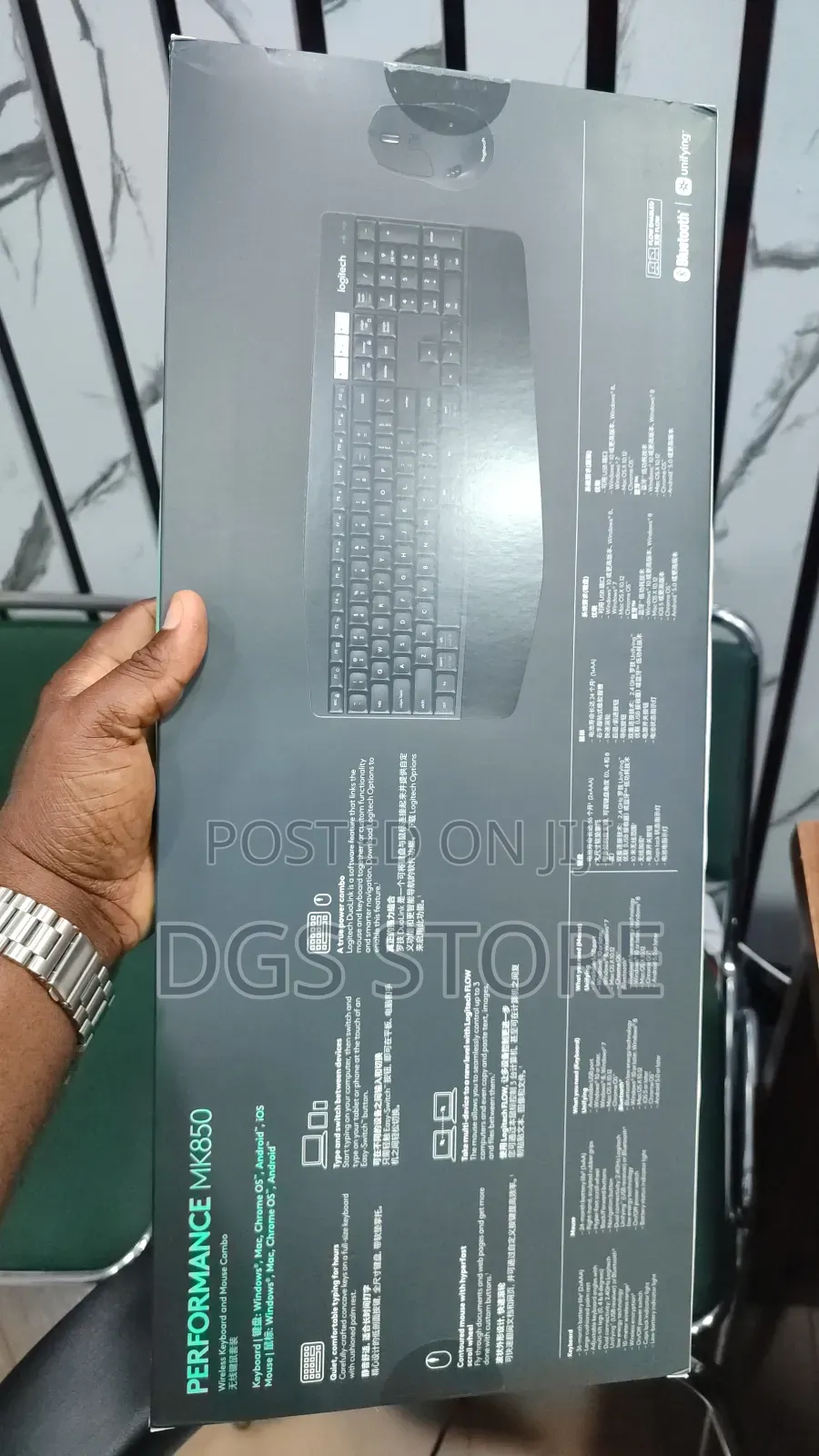 Logitech Performance Mk850 Bluetooth Keyboard Mouse Combo