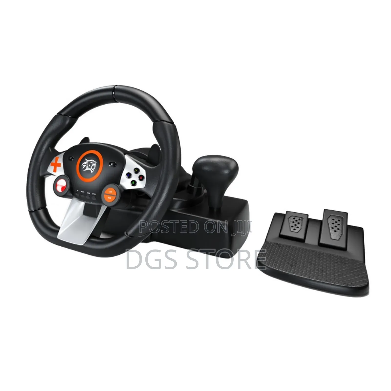 Porodo Gaming Steering Wheel Pdx627 for Ps4 , Ps5, Xbox Etc