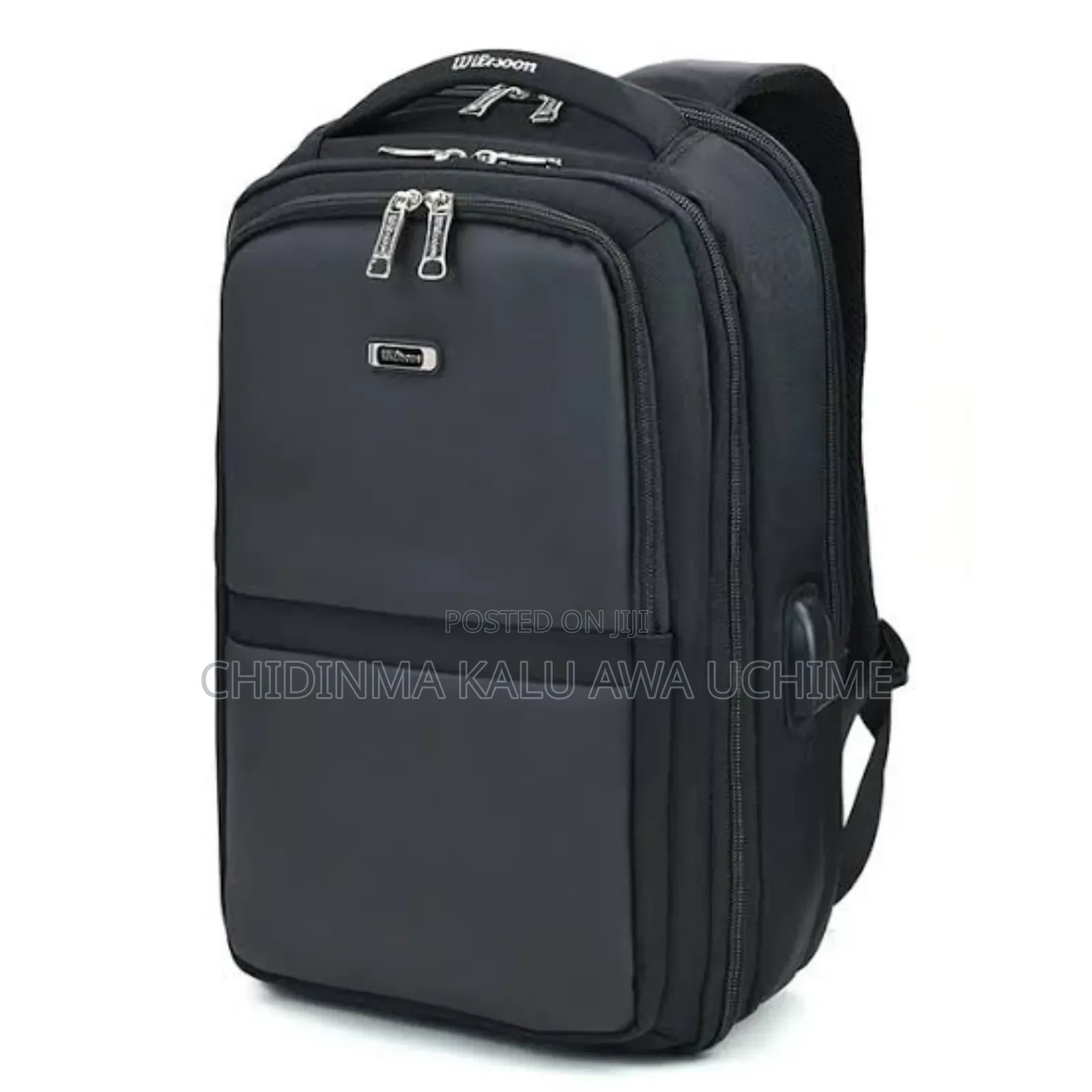 Wiersoon USB Waterproof Laptop Bag for 12/14 Inches Laptops