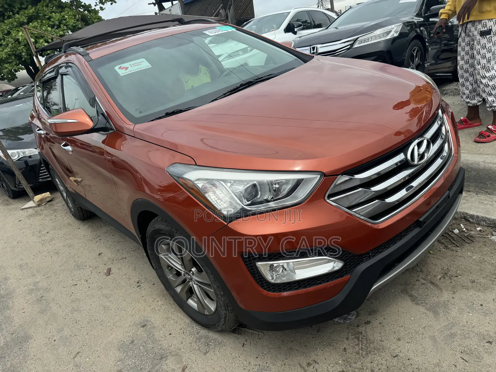 Hyundai Santa Fe 2015 Orange