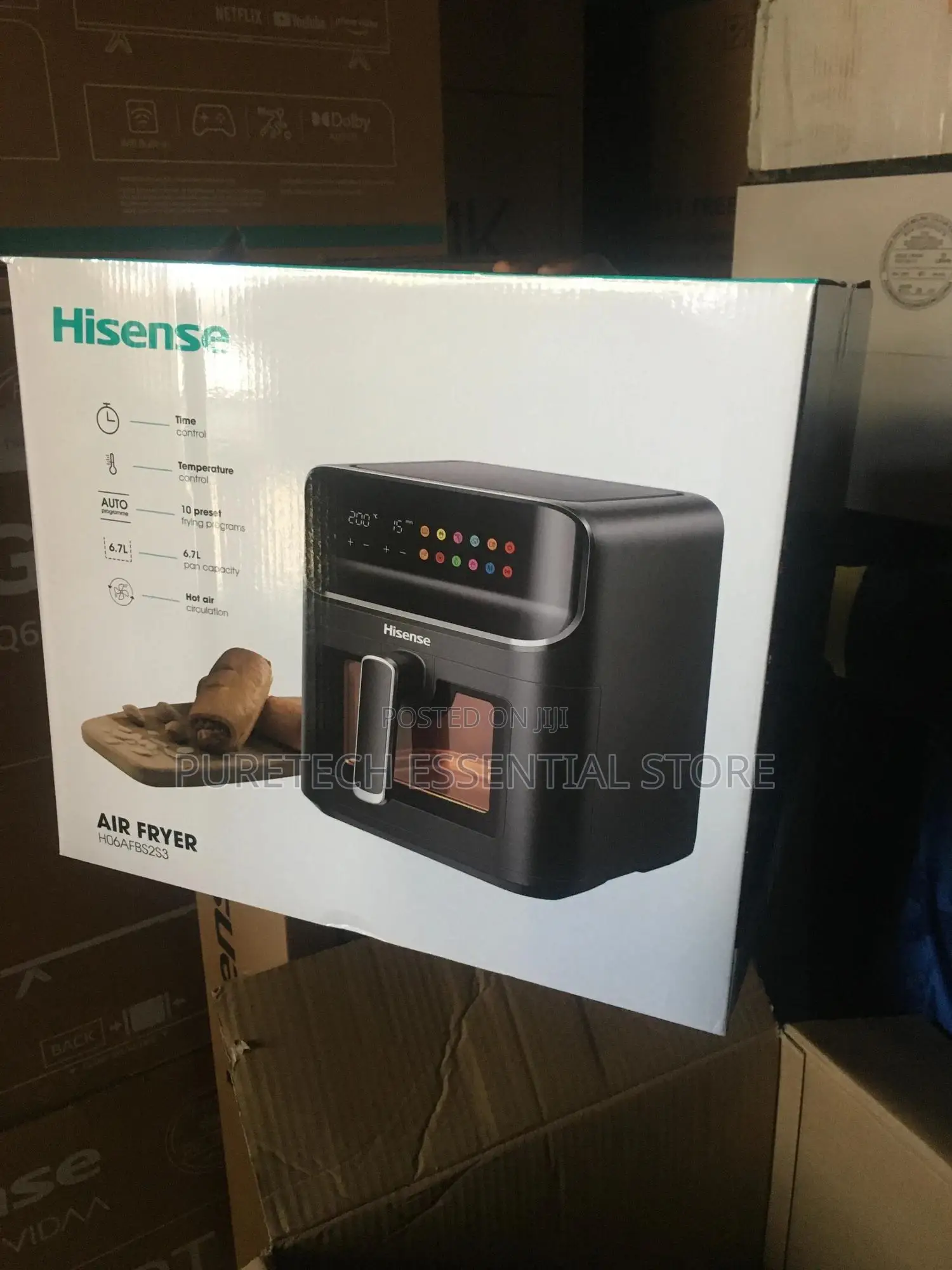 Hisense Air Fryer 6,5 Liters BS2S3