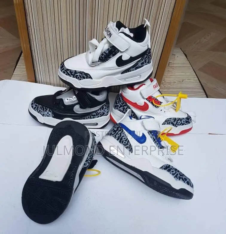 Kids Ankle Canvas Size Range 31- 37