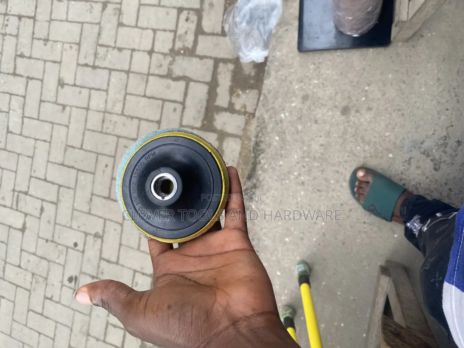 Plastic Backing Pad Arbor Hole 4/115mm 5/125mm 7/180mm