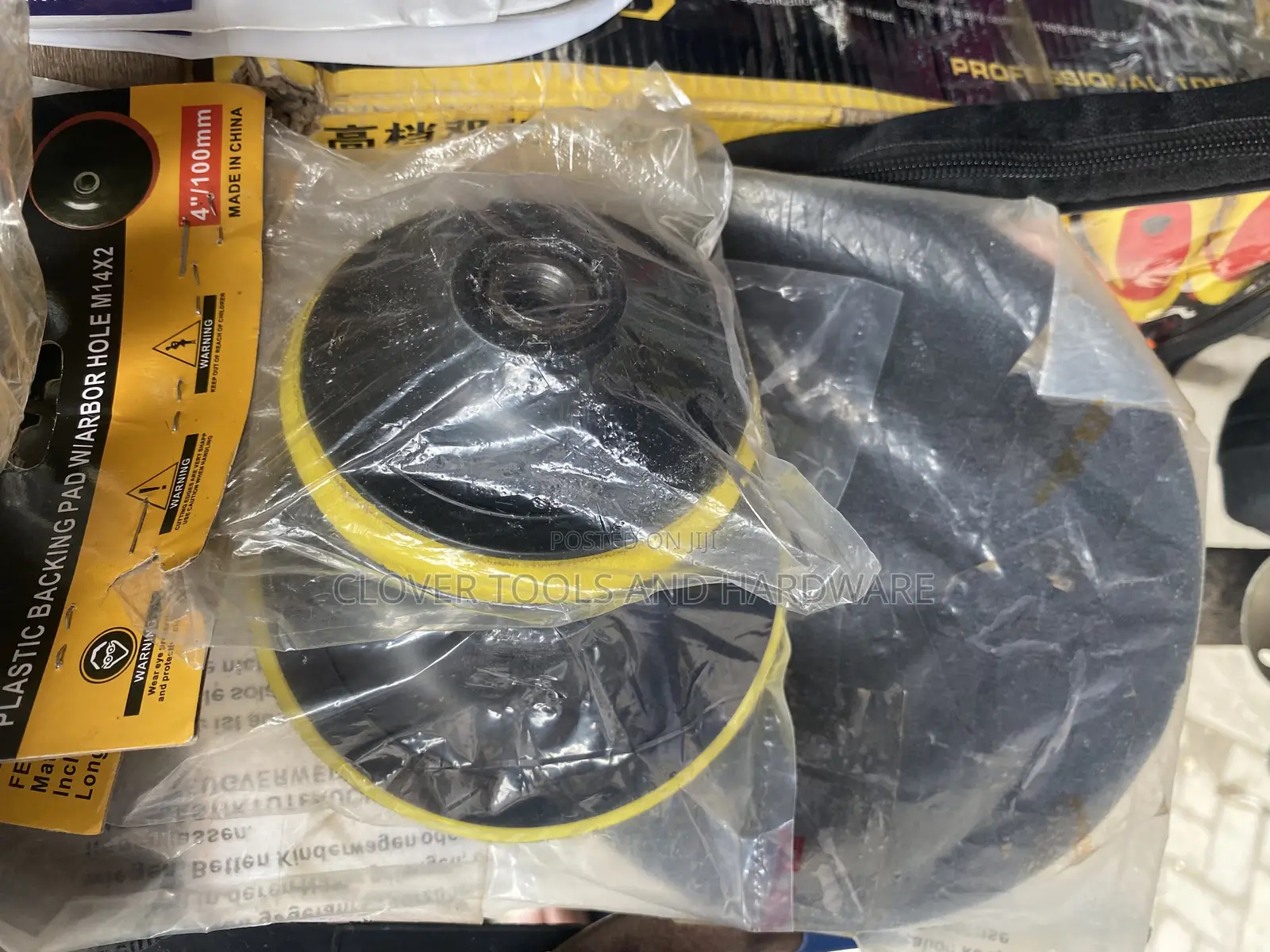 Plastic Backing Pad Arbor Hole 4/115mm 5/125mm 7/180mm