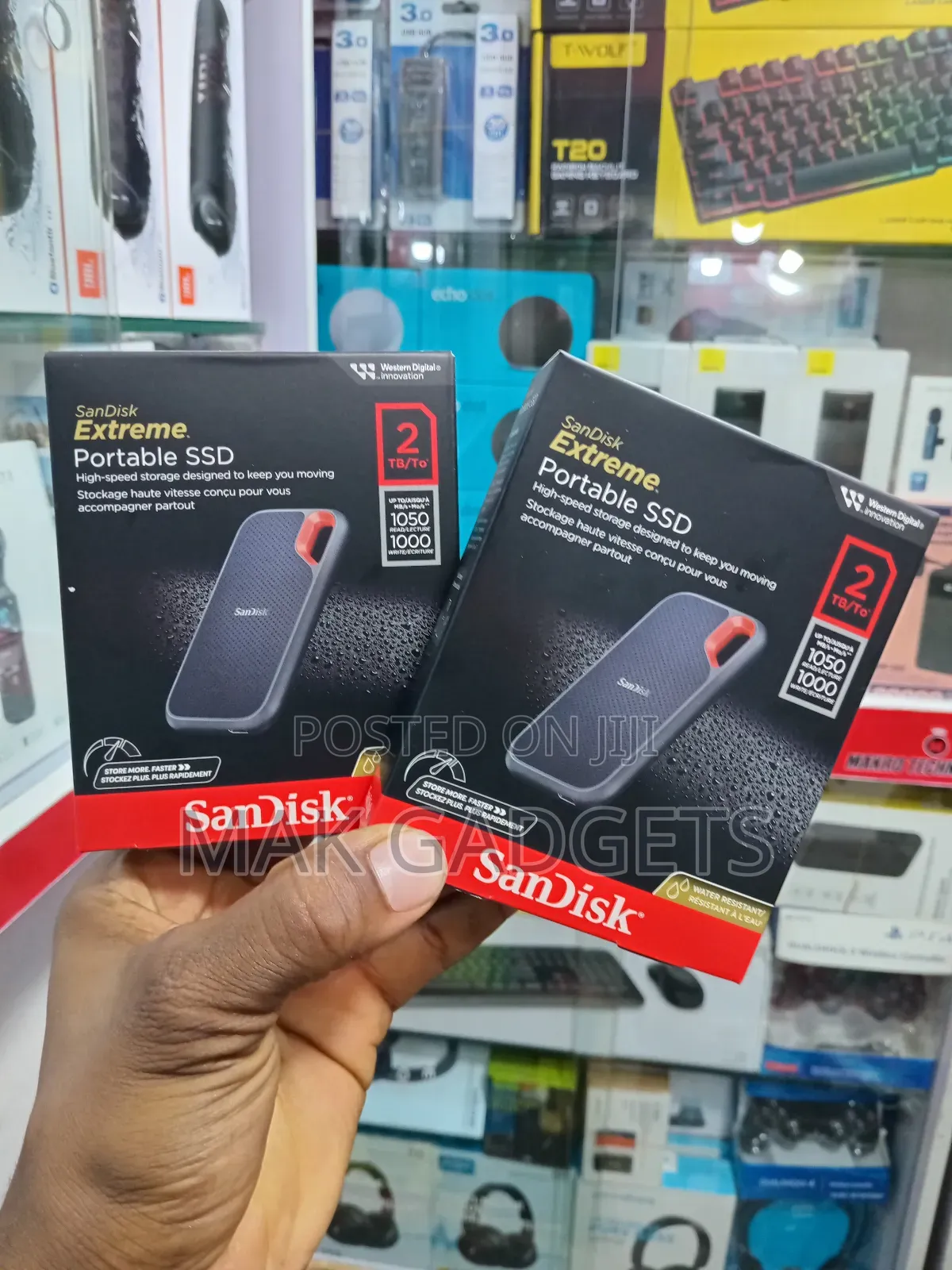 Sandisk Extreme Pro Portable External Ssd-up To 1050mb/S-2tb