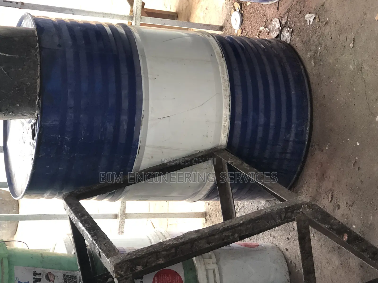 A Drum of Xylene Toulene Acrylic Sealant Polish Paint