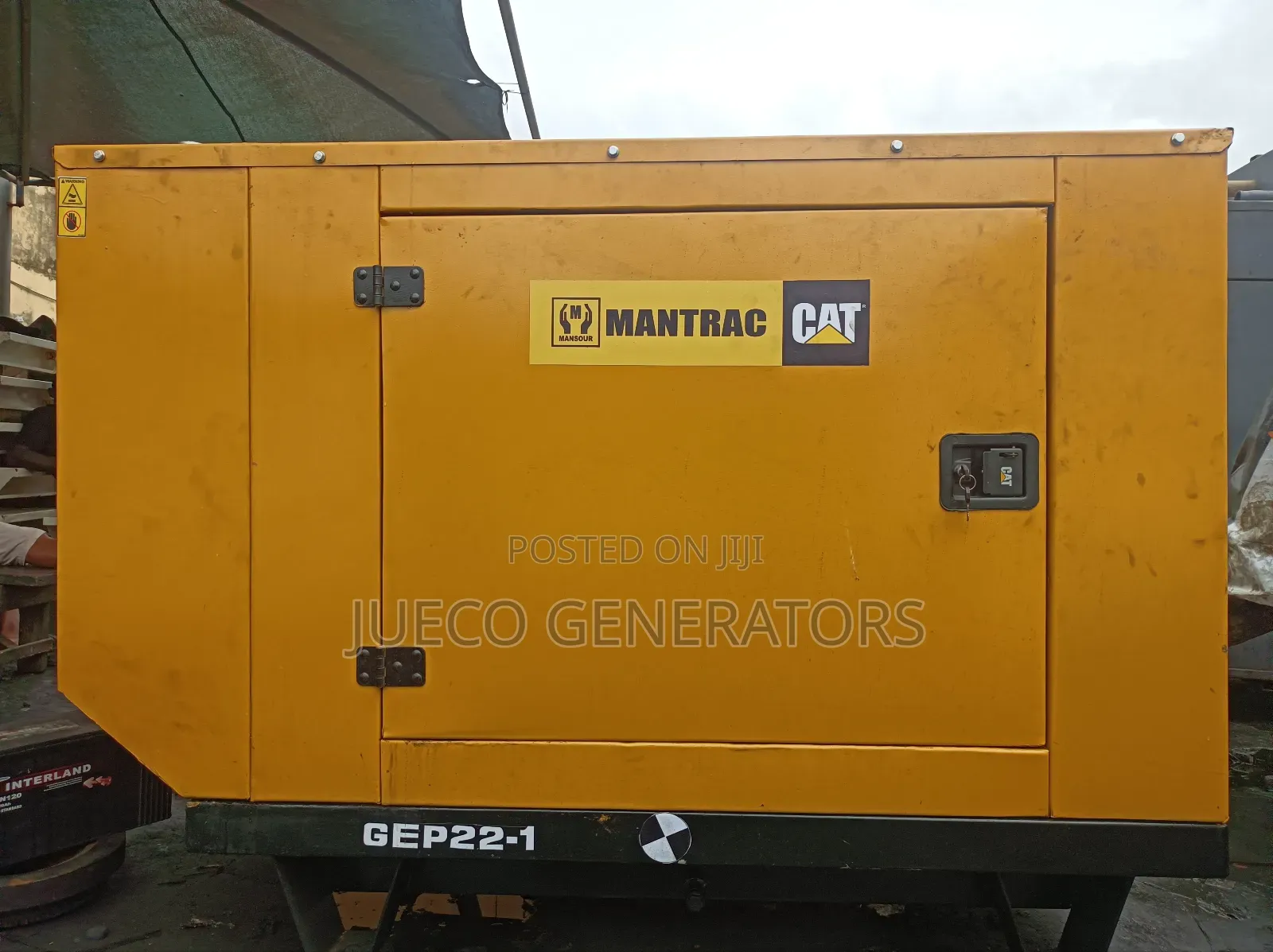 20kva Mantrac Perkins Caterpillar Soundproof Generator.