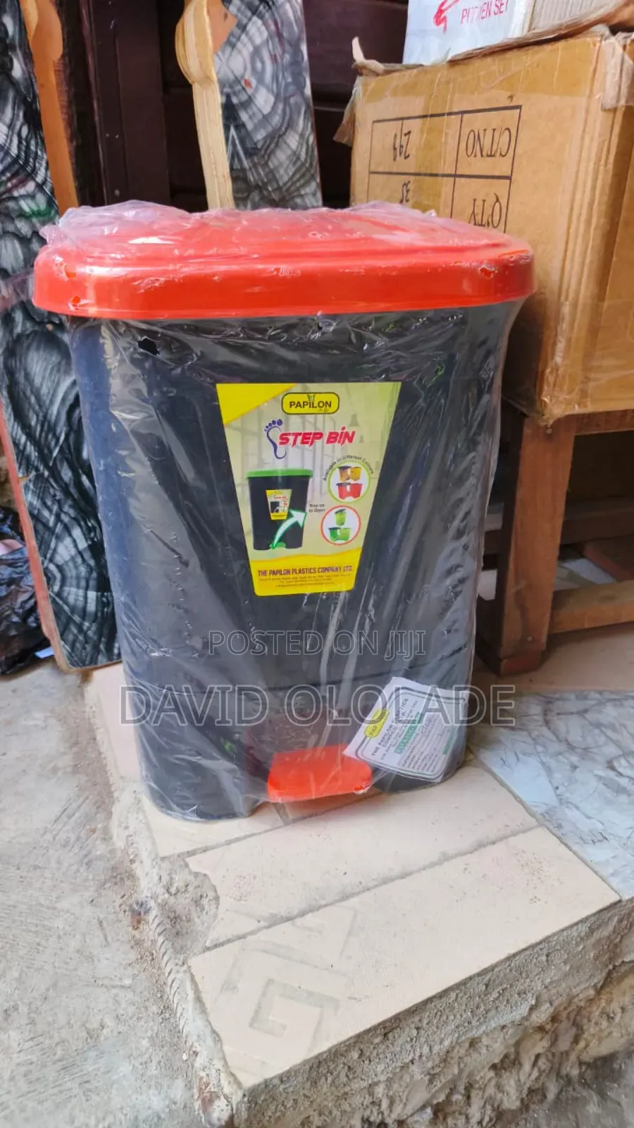 Pedal Step Bin
