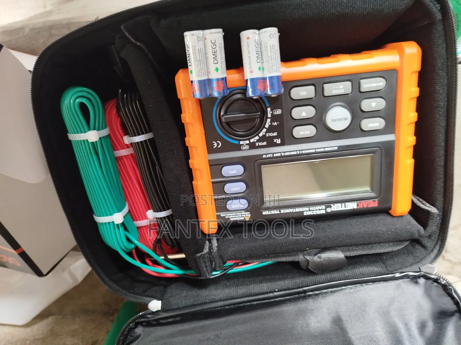 Digital Earth Resistance Tester
