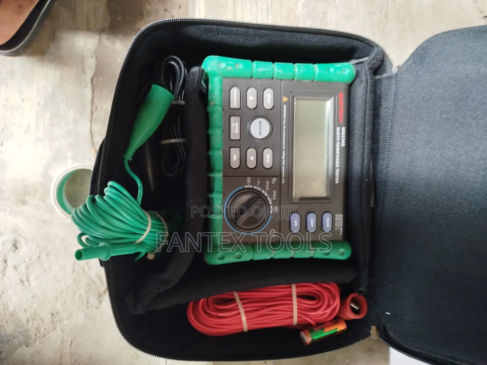 Earth Resistance Tester (Mastech Brand.)