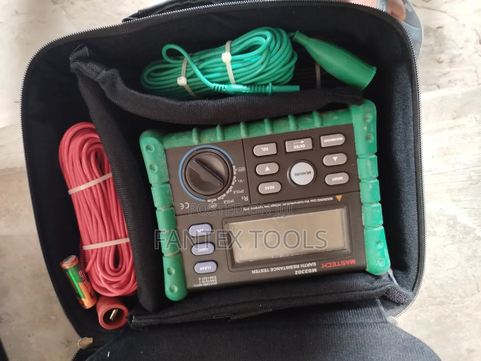 Earth Resistance Tester (Mastech Brand.)